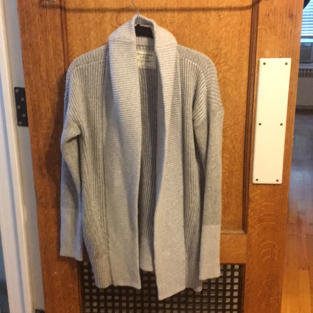 Abercrombie and Fitch open knit sweater